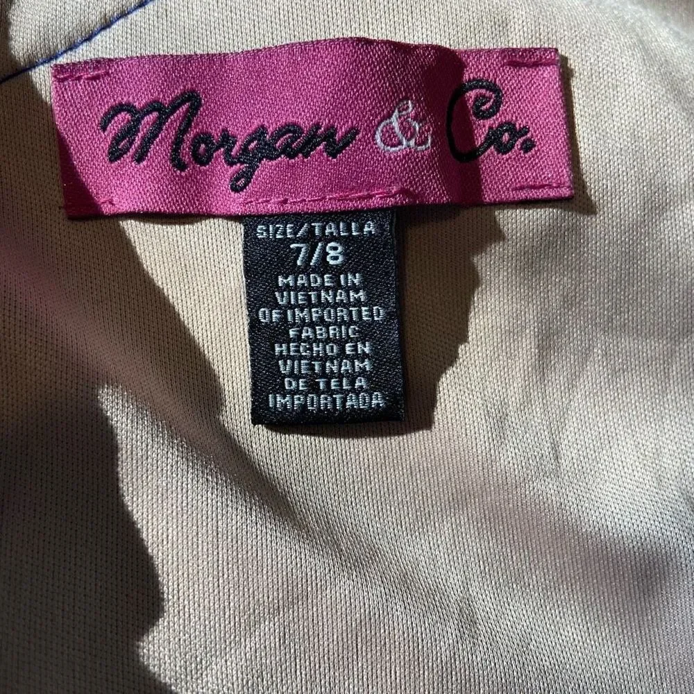 Morgan + Co Formal Royal Blue Lace Sleeveless Maxi Dress - Picture 6 of 6